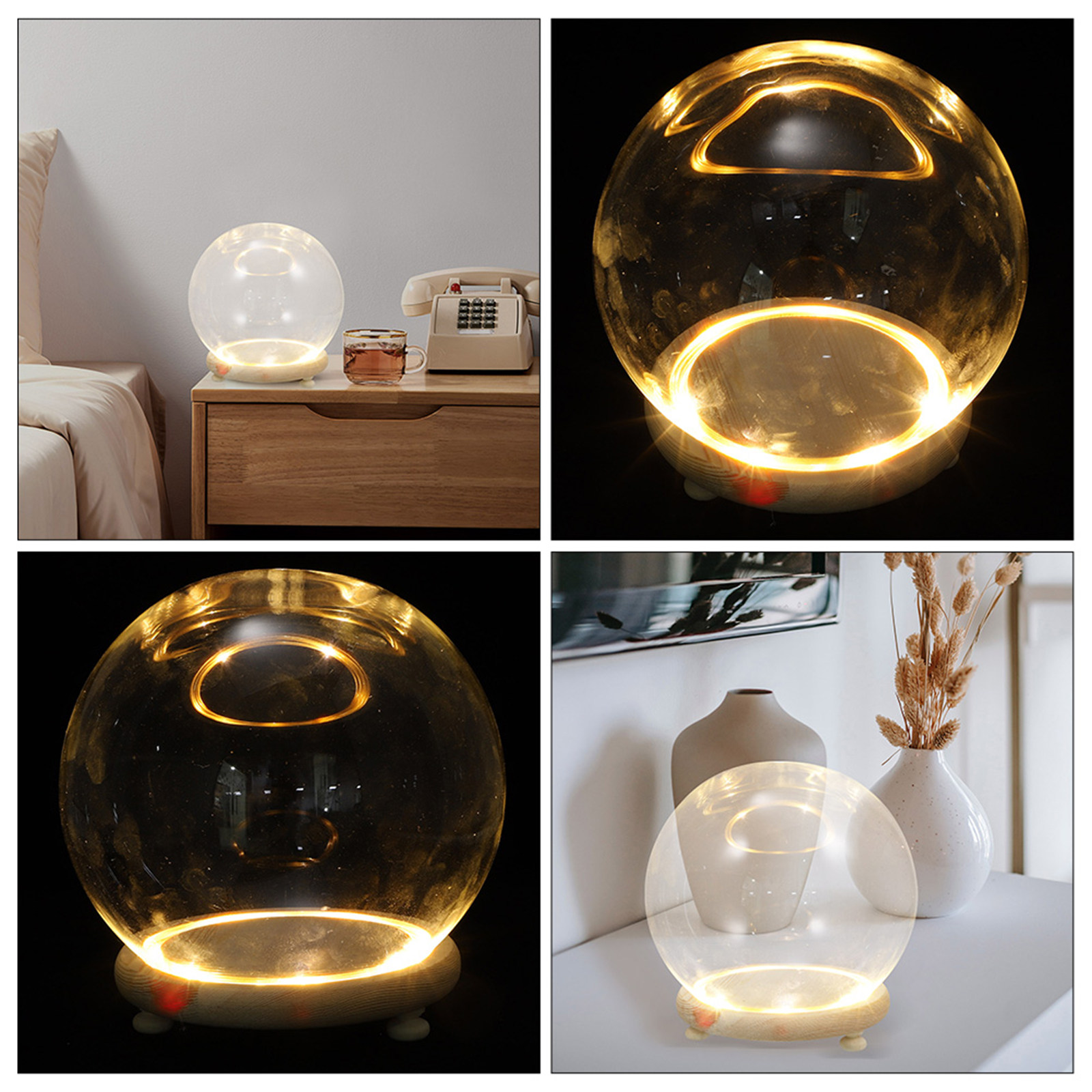 Clear Glass Dome Display Case  - Plastic Dome Clear บทวิจารณ์และราคา