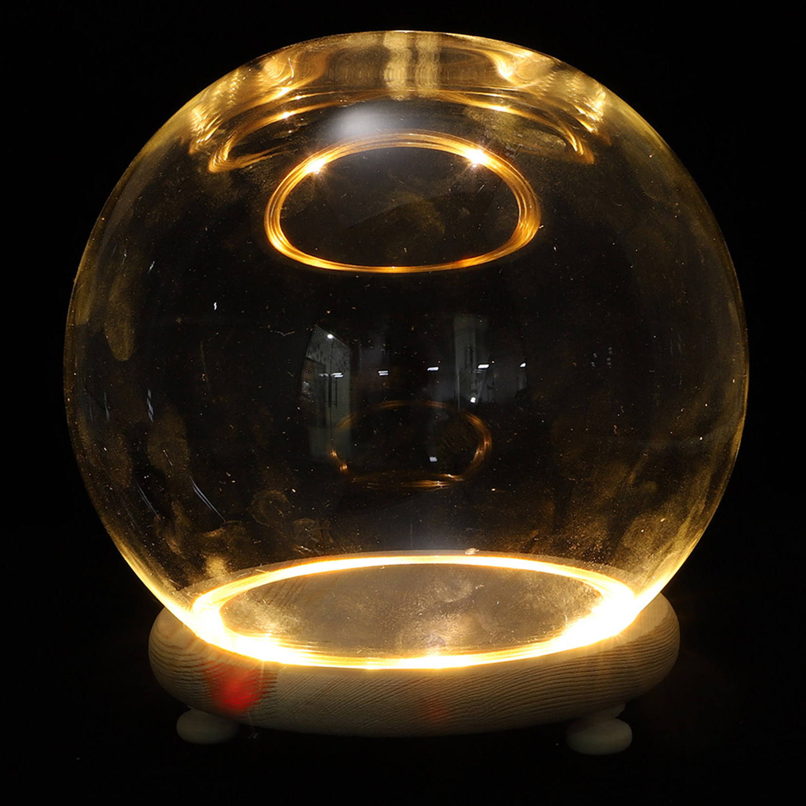 Clear Glass Dome Display Case  - Plastic Dome Clear บทวิจารณ์และราคา