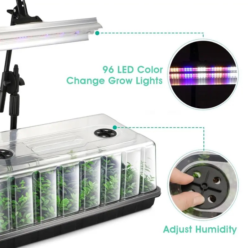 Seed Starter Tray, Seed Starte - Humidity Dome Kit บทวิจารณ์และราคา