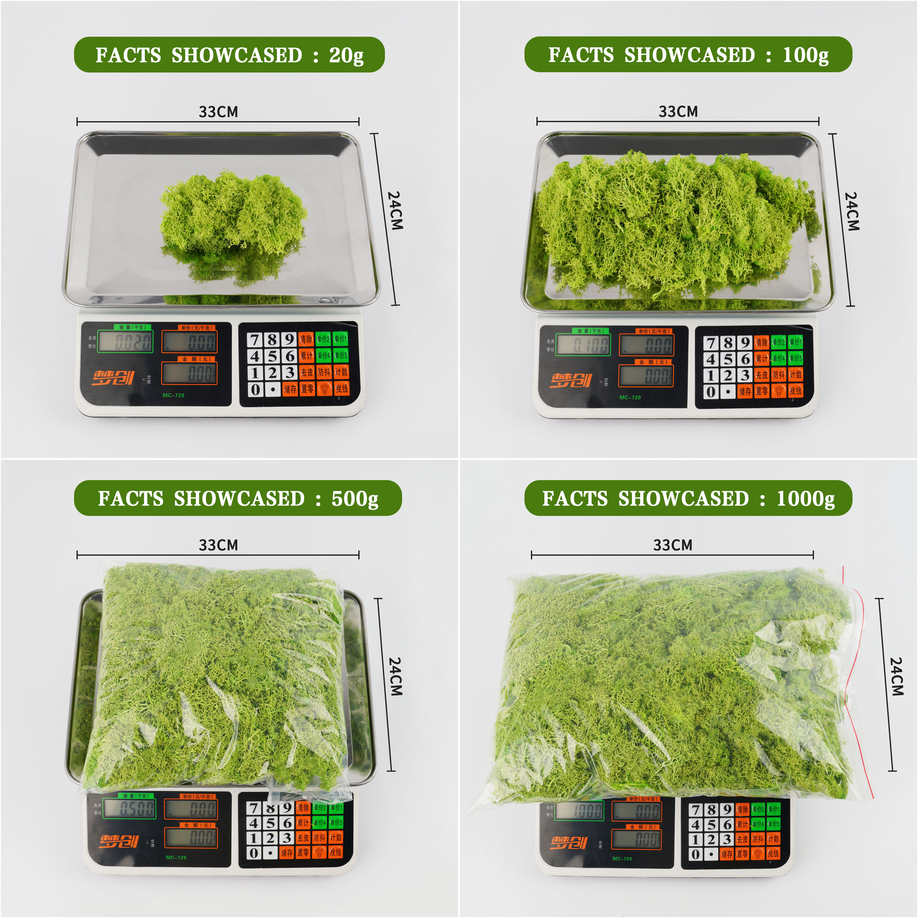 Eternal Life Moss DIY Crafts G - Sphagnum Moss Dry บทวิจารณ์และราคา