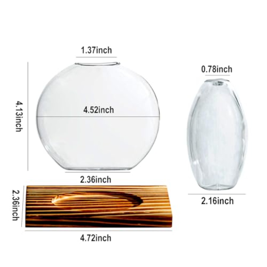 Glass Planter Propagation Stat - Propagation Station Vase บทวิจารณ์และราคา