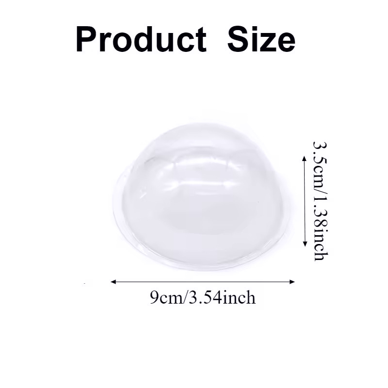 10/20/50/100PCS Plastic Transp - Plastic Dome Clear บทวิจารณ์และราคา