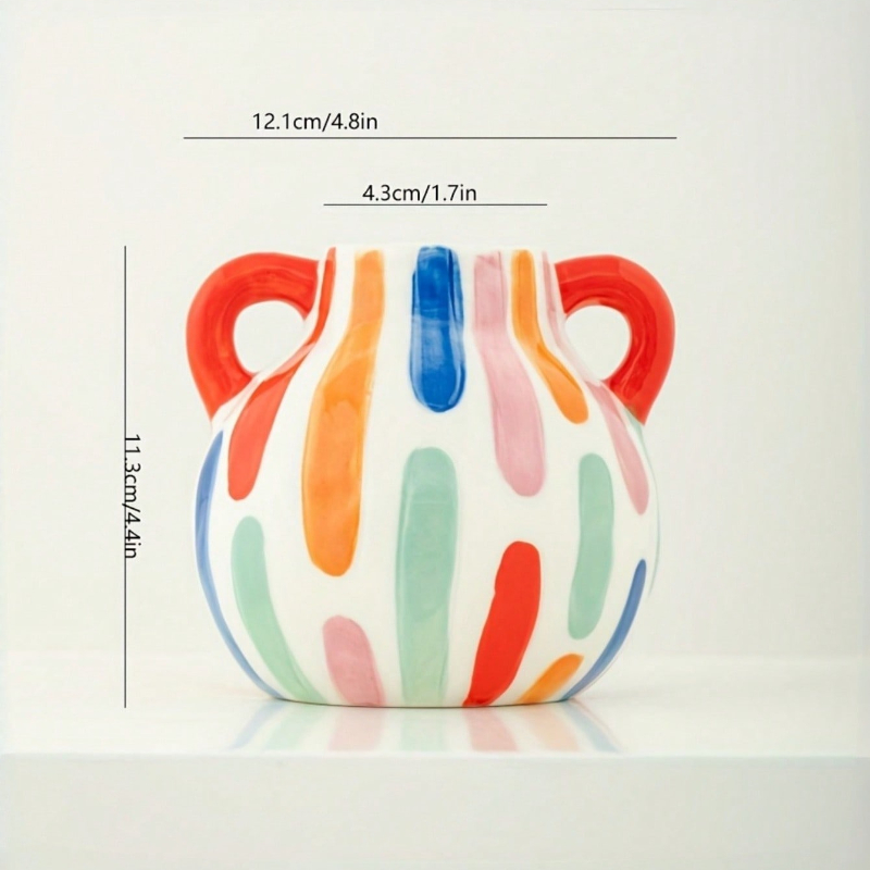 Modern Geometric Ceramic Vase  - Propagation Station Vase บทวิจารณ์และราคา