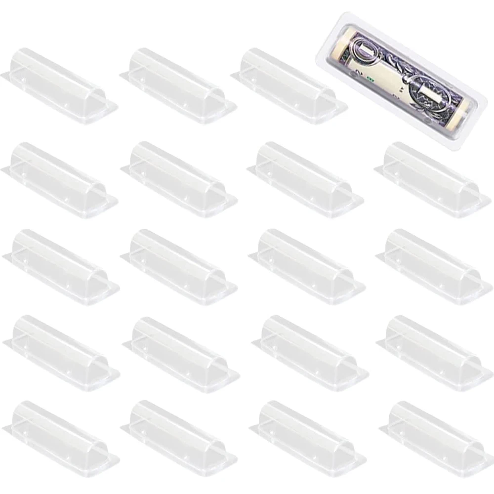 50/100pcs Money Card Holder Wi - Plastic Dome Clear บทวิจารณ์และราคา