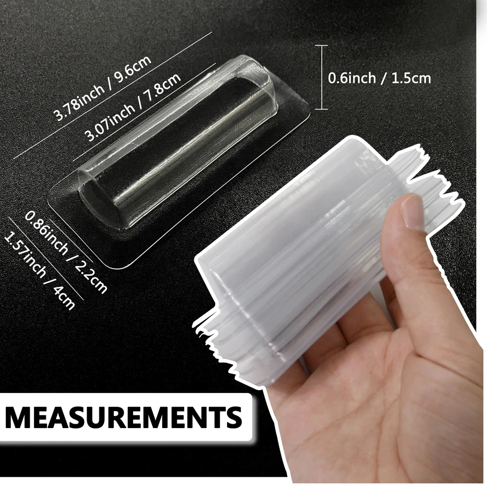50/100pcs Money Card Holder Wi - Plastic Dome Clear บทวิจารณ์และราคา