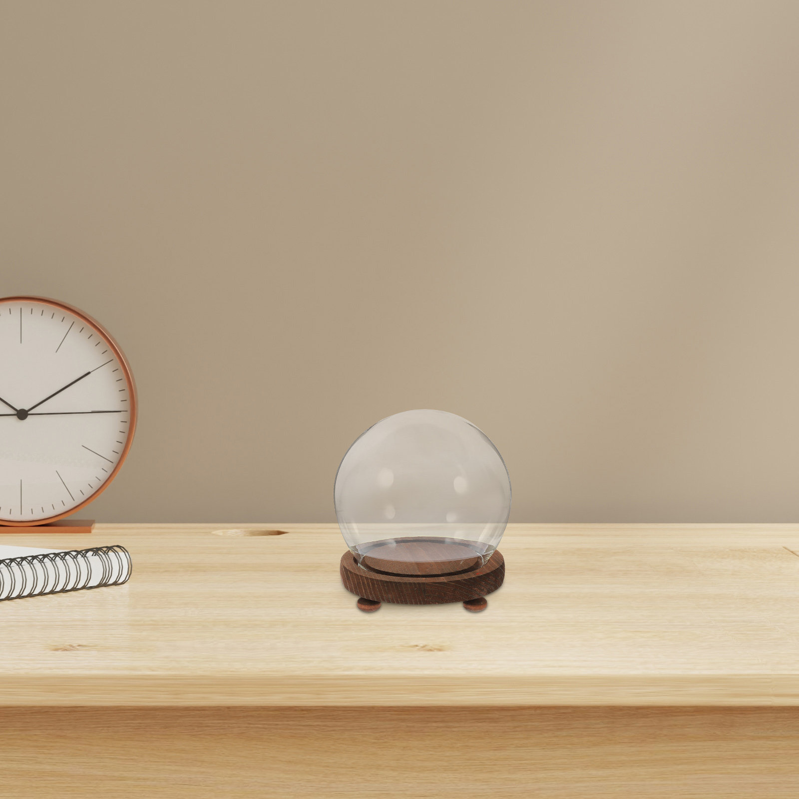 Spherical Glass Cover Ornament - Plastic Dome Clear บทวิจารณ์และราคา