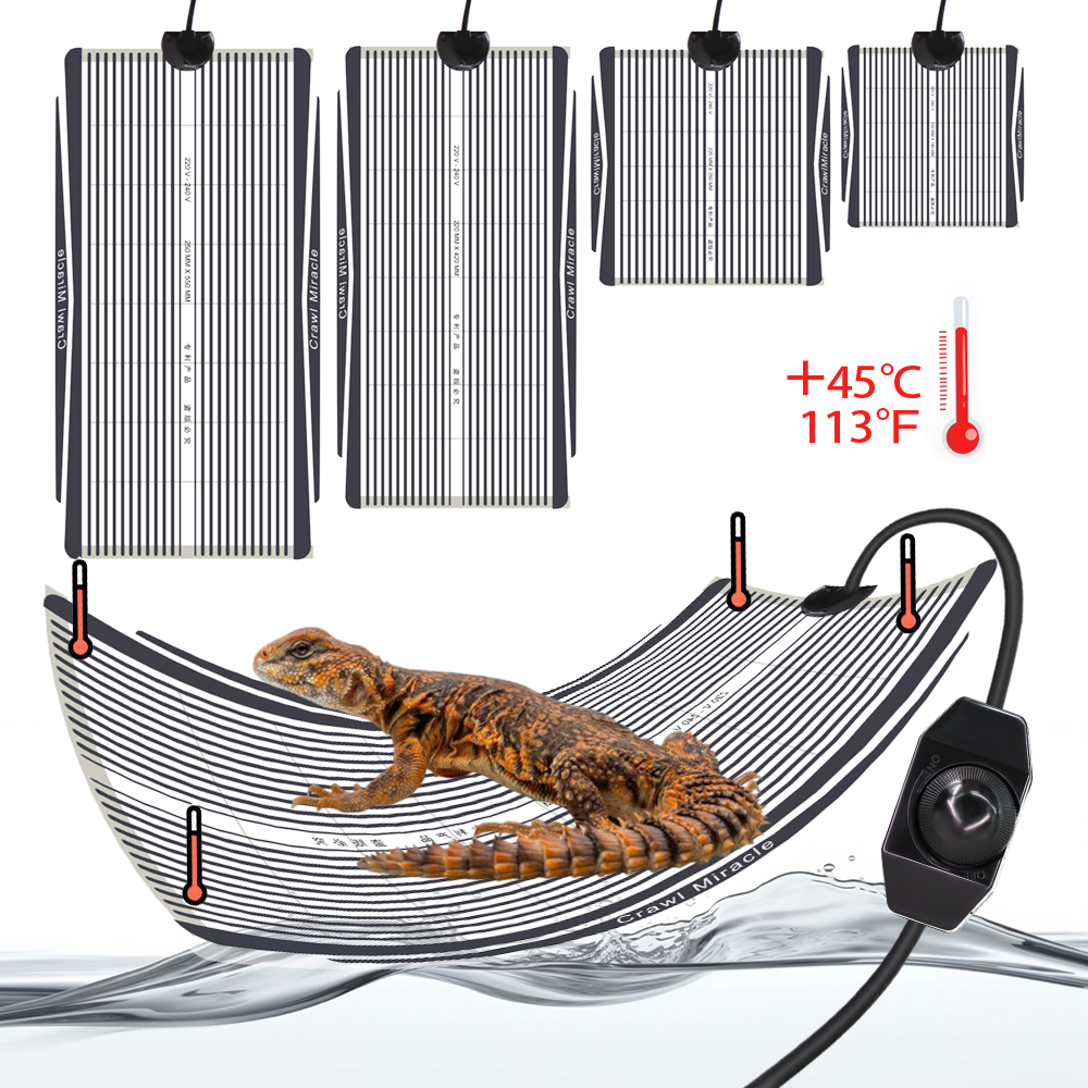 5W 15W 25W 35W Graphene Reptil - Heat Mat Seedling บทวิจารณ์และราคา