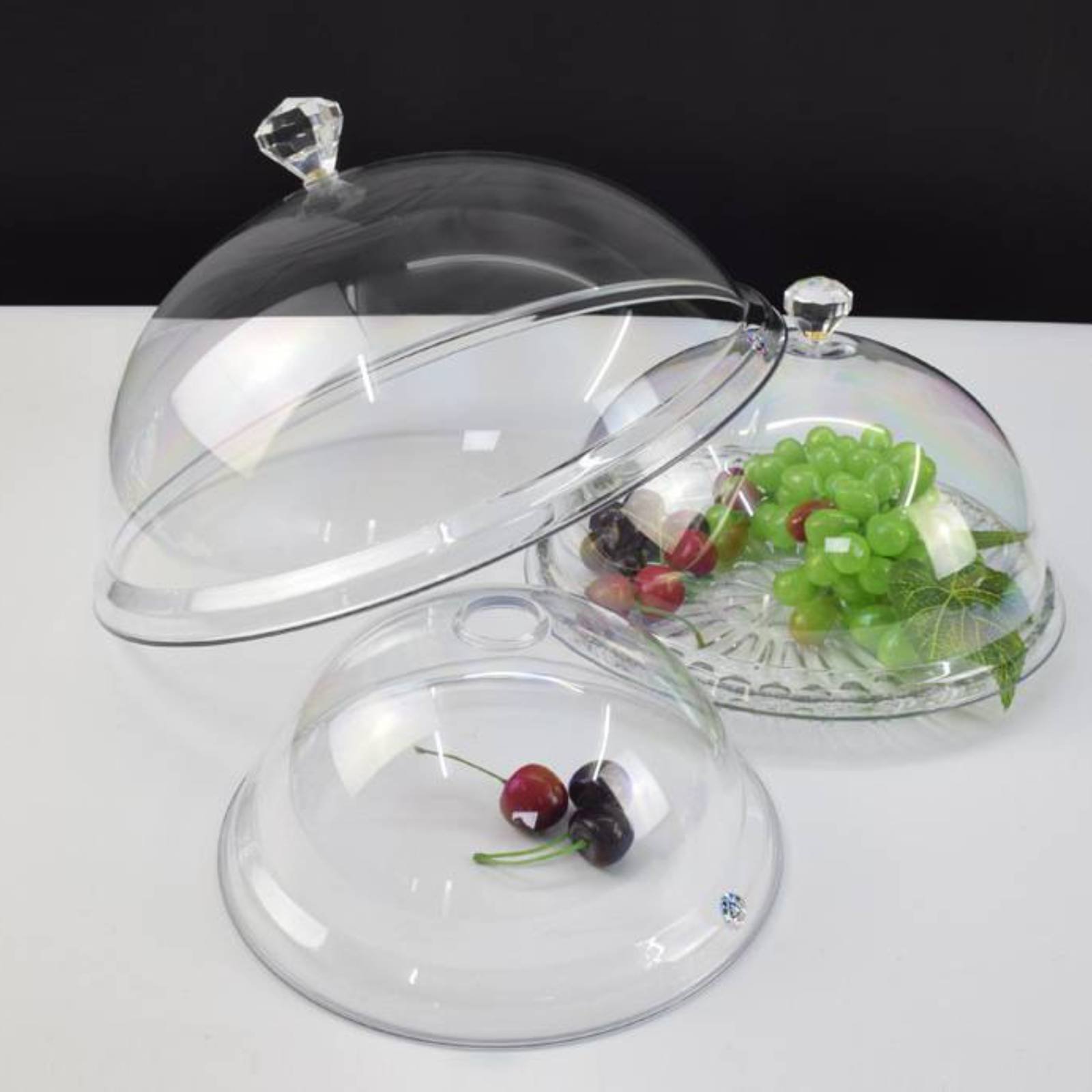 Food Protector Dustproof Clear - Plastic Dome Clear บทวิจารณ์และราคา