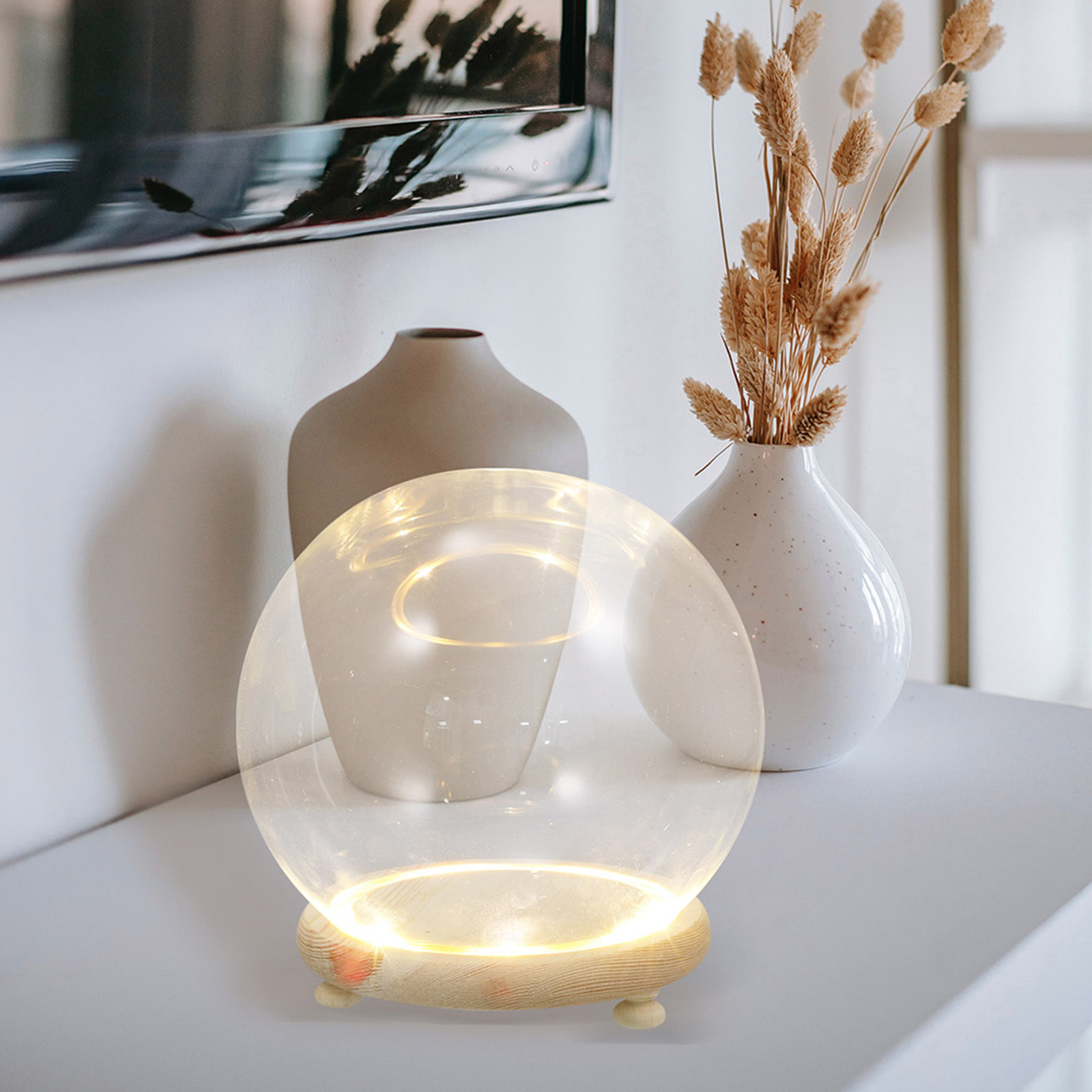 Clear Glass Dome Display Cover - Plastic Dome Clear บทวิจารณ์และราคา