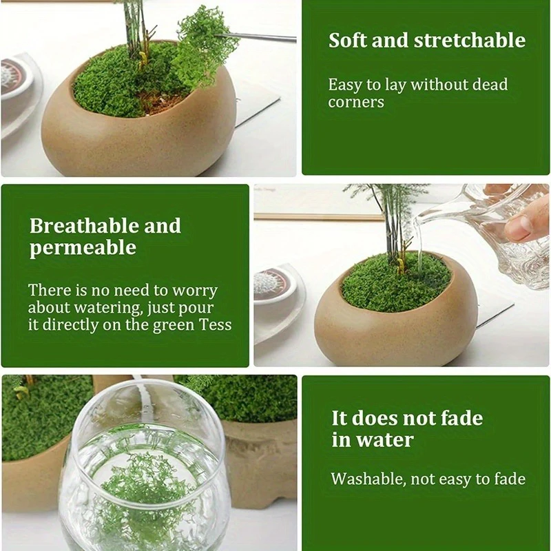 1 \ 5 \ 8 pcs artificial simul - Sphagnum Moss Dry บทวิจารณ์และราคา
