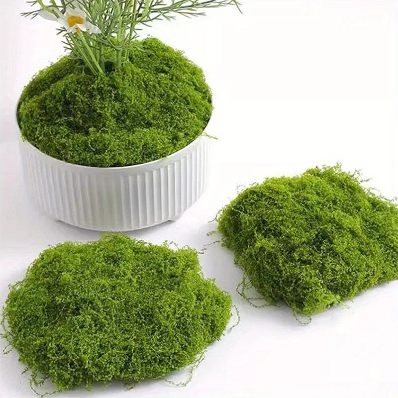1 \ 5 \ 8 pcs artificial simul - Sphagnum Moss Dry บทวิจารณ์และราคา