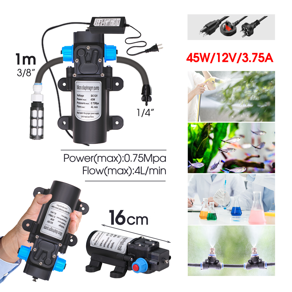 110-240V 45W Self-priming Pump - Self Watering Insert บทวิจารณ์และราคา