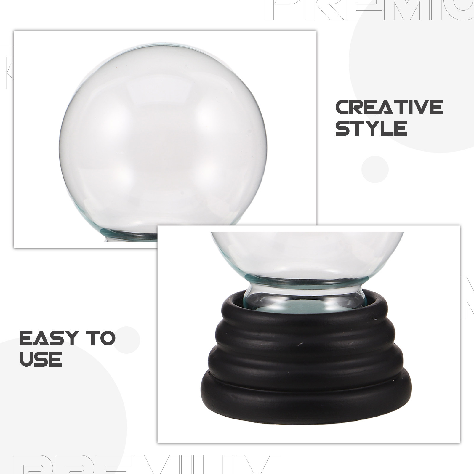 Clear Snow Globe Decoration Tr - Plastic Dome Clear บทวิจารณ์และราคา