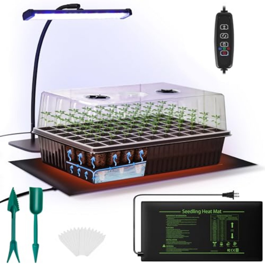 60-Cell Self-Watering Seed Sta - Humidity Dome Kit บทวิจารณ์และราคา