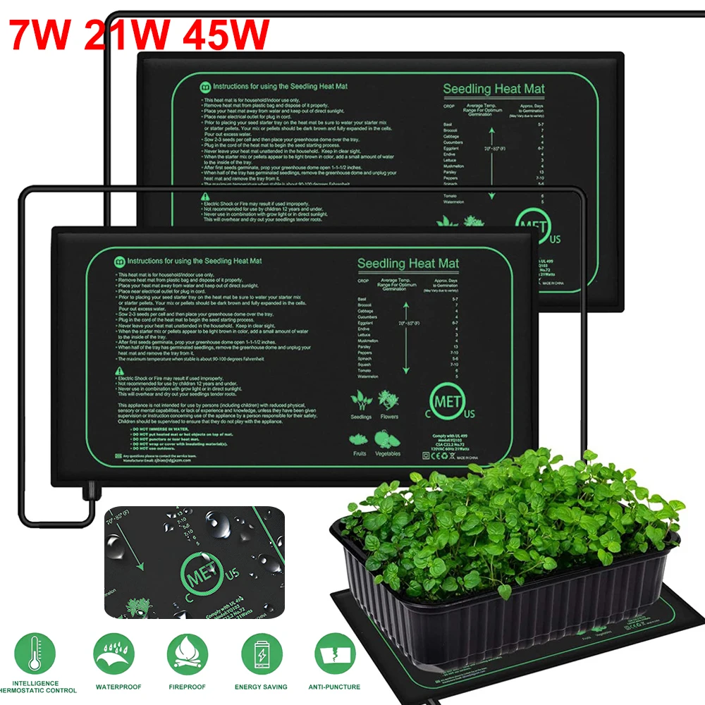 10/25/50CM Seedling Heat Mat I - Rooting Gel Clone บทวิจารณ์และราคา