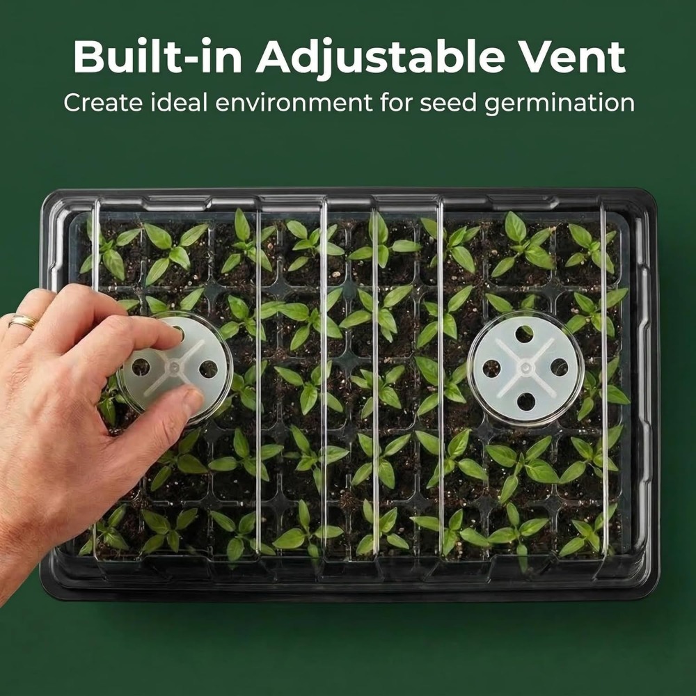 5-Set Seed Starter Tray Kits,  - Humidity Dome Kit บทวิจารณ์และราคา