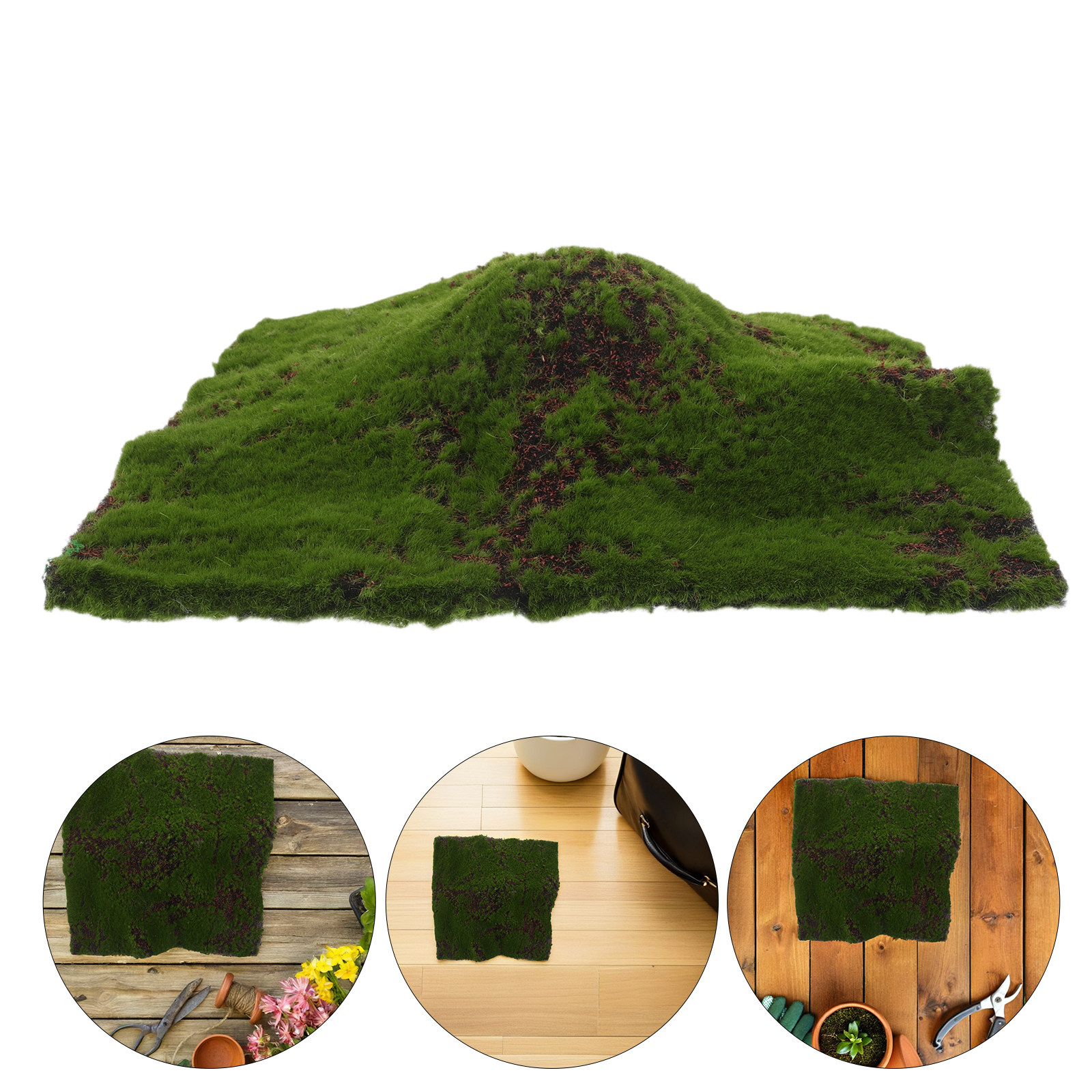 Fake Moss Grass Artificial Gre - Sphagnum Moss Dry บทวิจารณ์และราคา