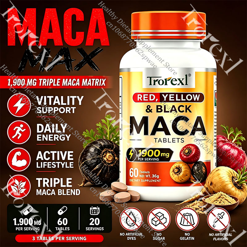 Natural Maca Root Tablets-Supp - Rooting Hormone Powder บทวิจารณ์และราคา
