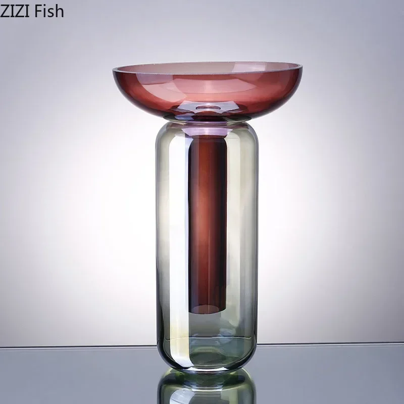 Gradient Colored Vase Glass Hy - Propagation Station Vase บทวิจารณ์และราคา