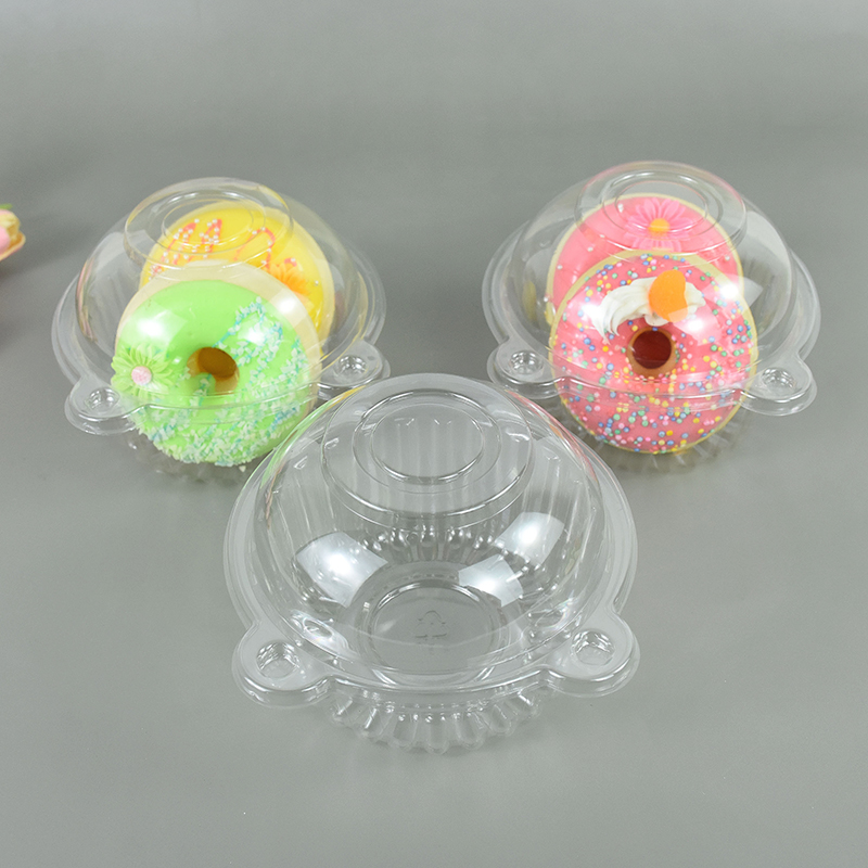 10pcs Cupcake Packaging Boxes  - Plastic Dome Clear บทวิจารณ์และราคา