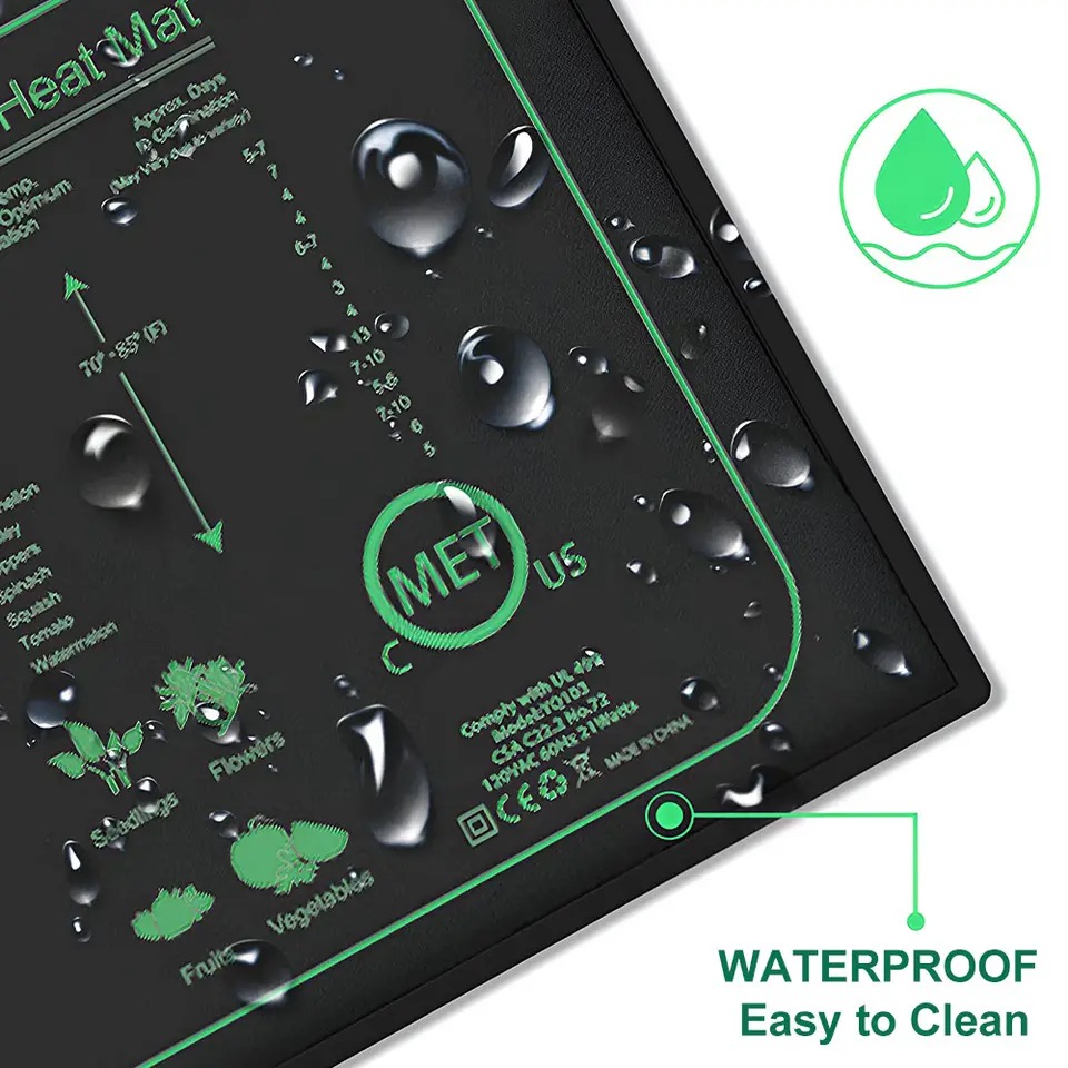 10/25/50CM Seedling Heat Mat I - Rooting Gel Clone บทวิจารณ์และราคา