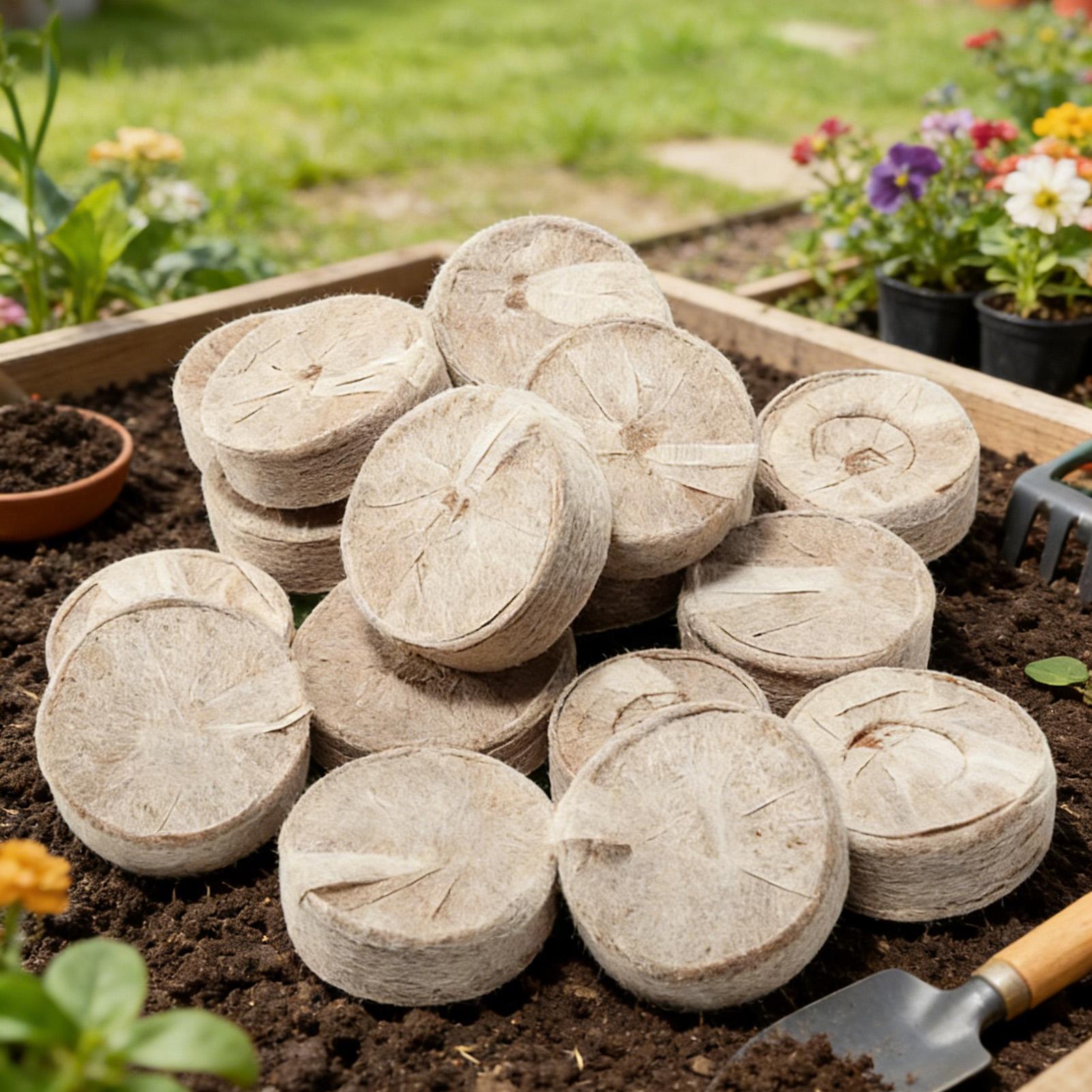 100 Piece Potting Mix Trays 30 - Peat Pellet Tray บทวิจารณ์และราคา