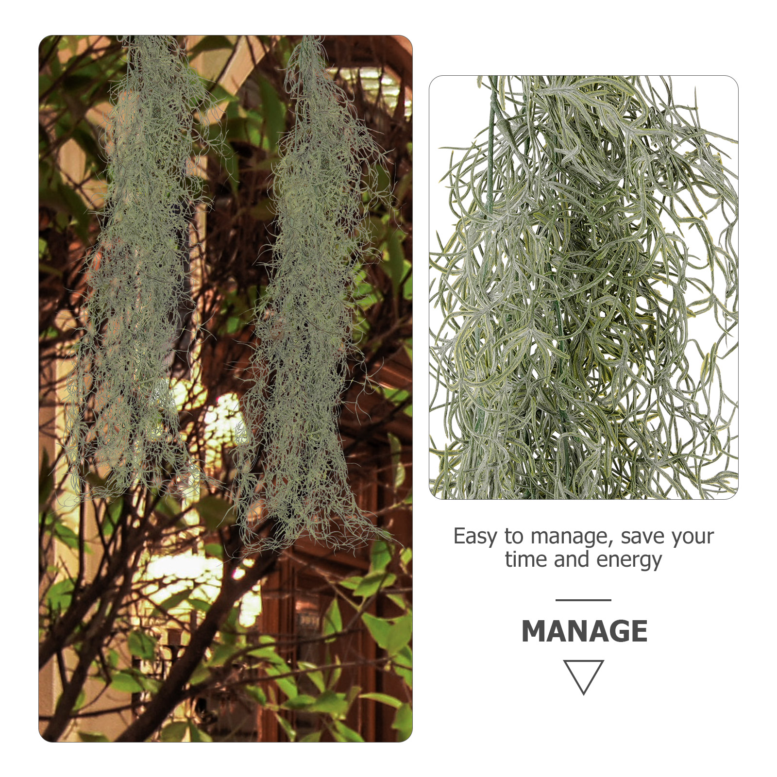 Hanging Decor Artificial Dried - Sphagnum Moss Dry บทวิจารณ์และราคา