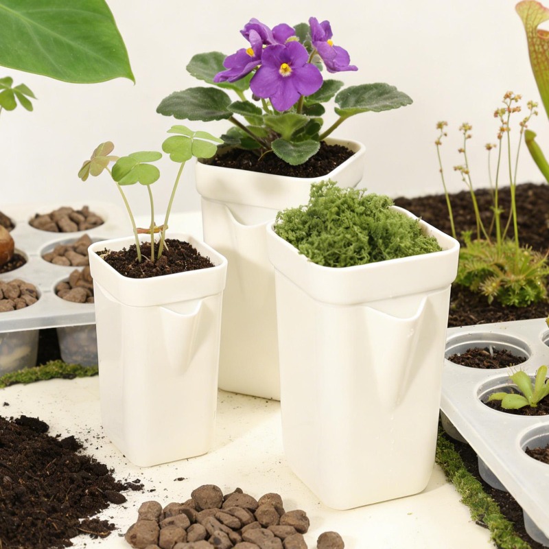 Self Watering Flower Pots Doub - Self Watering Insert บทวิจารณ์และราคา