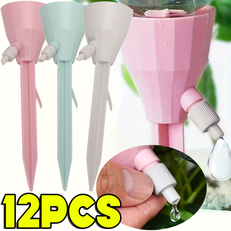 1/12pcs Automatic Drip Irrigat - Self Watering Insert บทวิจารณ์และราคา