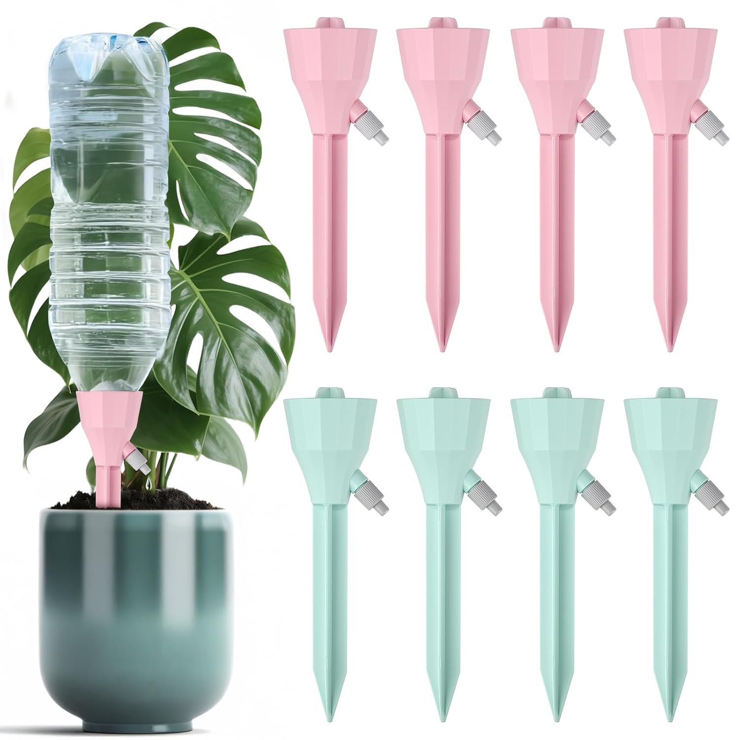 1/12pcs Automatic Drip Irrigat - Self Watering Insert บทวิจารณ์และราคา