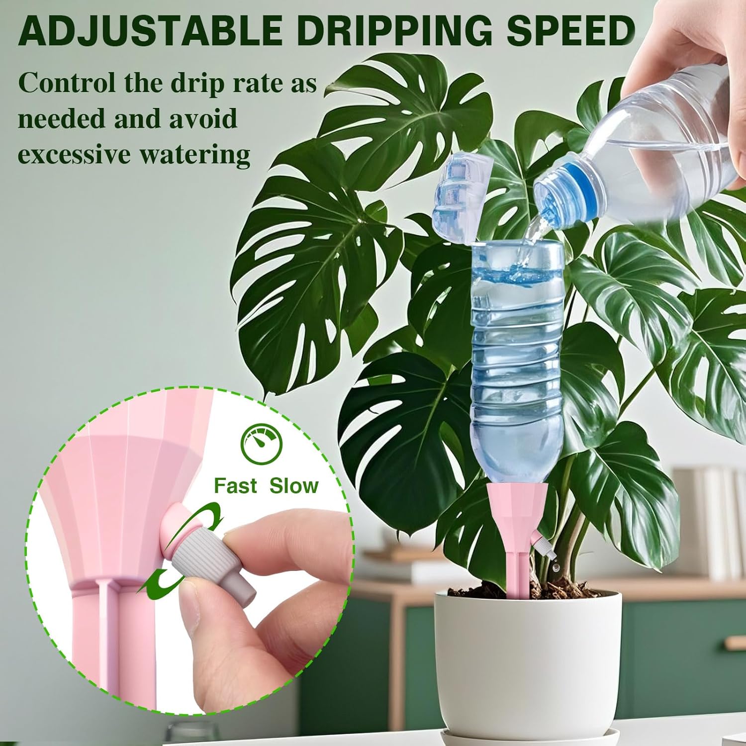 1/12pcs Automatic Drip Irrigat - Self Watering Insert บทวิจารณ์และราคา