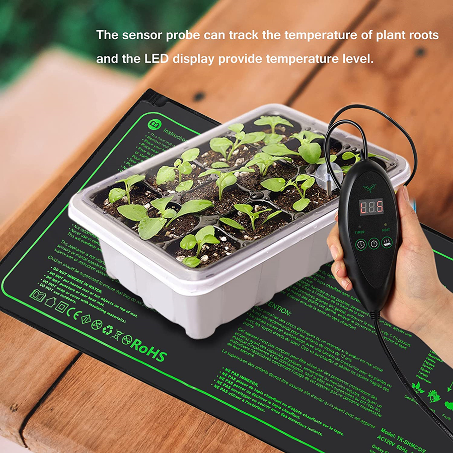 3 Sizes Upgrade Seedling Heat  - Heat Mat Seedling บทวิจารณ์และราคา
