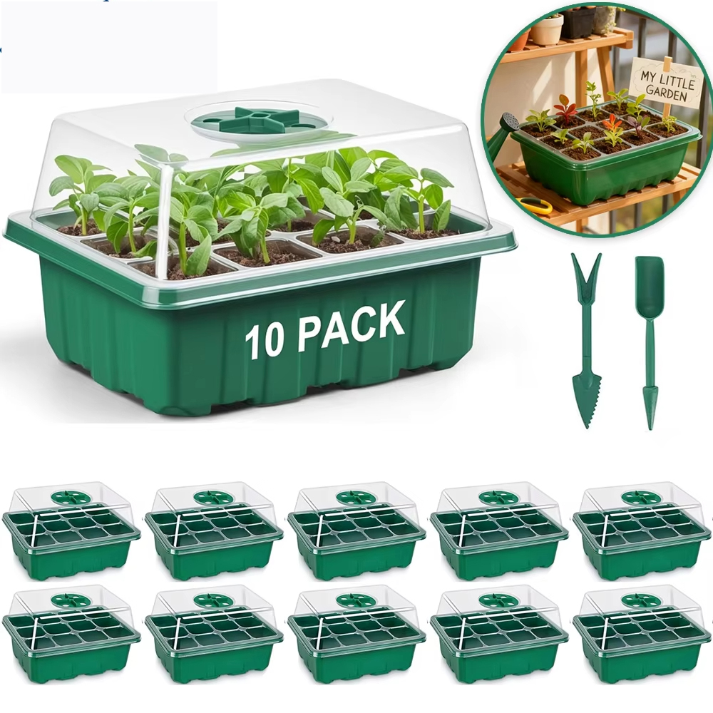 3Pcs Seed Starter Tray Mini Gr - Humidity Dome Kit บทวิจารณ์และราคา