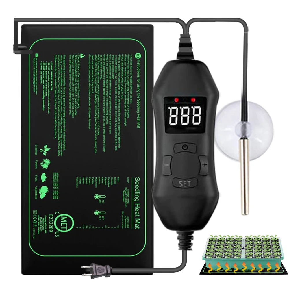 50W EU-US/UK/AU Adjustable The - Heat Mat Seedling บทวิจารณ์และราคา