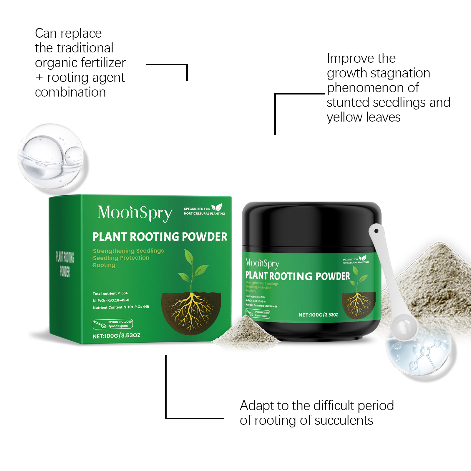 100g Plant Rooting Powder for  - Rooting Hormone Powder บทวิจารณ์และราคา