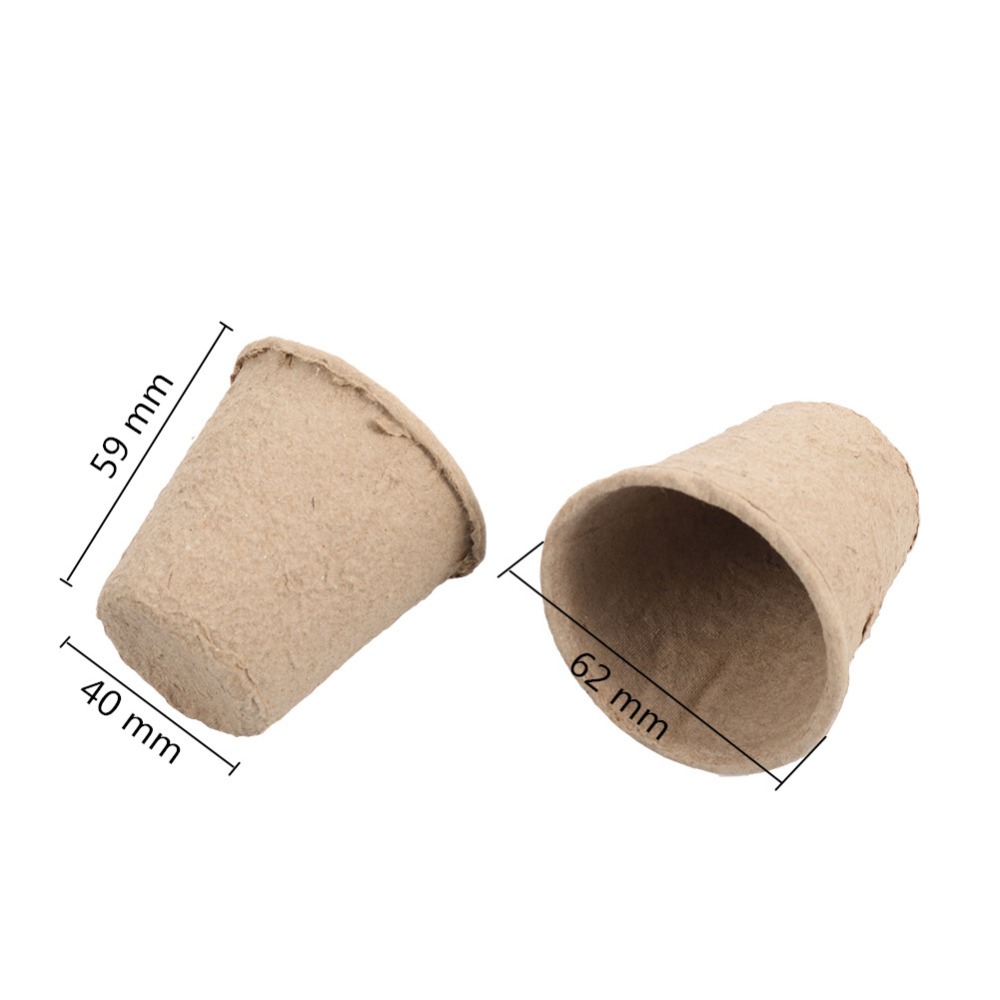 20pcs 6.2cm Environmental prot - Peat Pellet Tray บทวิจารณ์และราคา