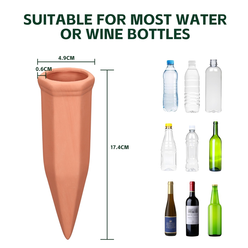 Terracotta Watering Spikes,Win - Self Watering Insert บทวิจารณ์และราคา