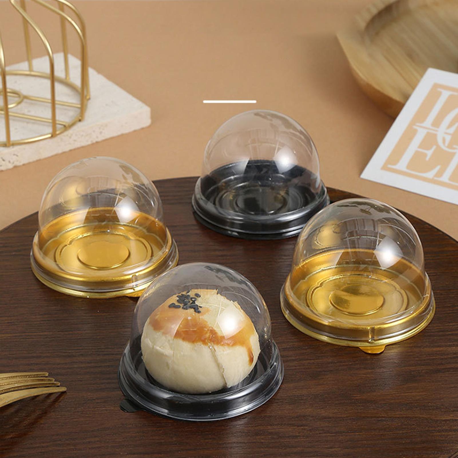 Cupcake Boxes 50pcs Clear Plas - Plastic Dome Clear บทวิจารณ์และราคา