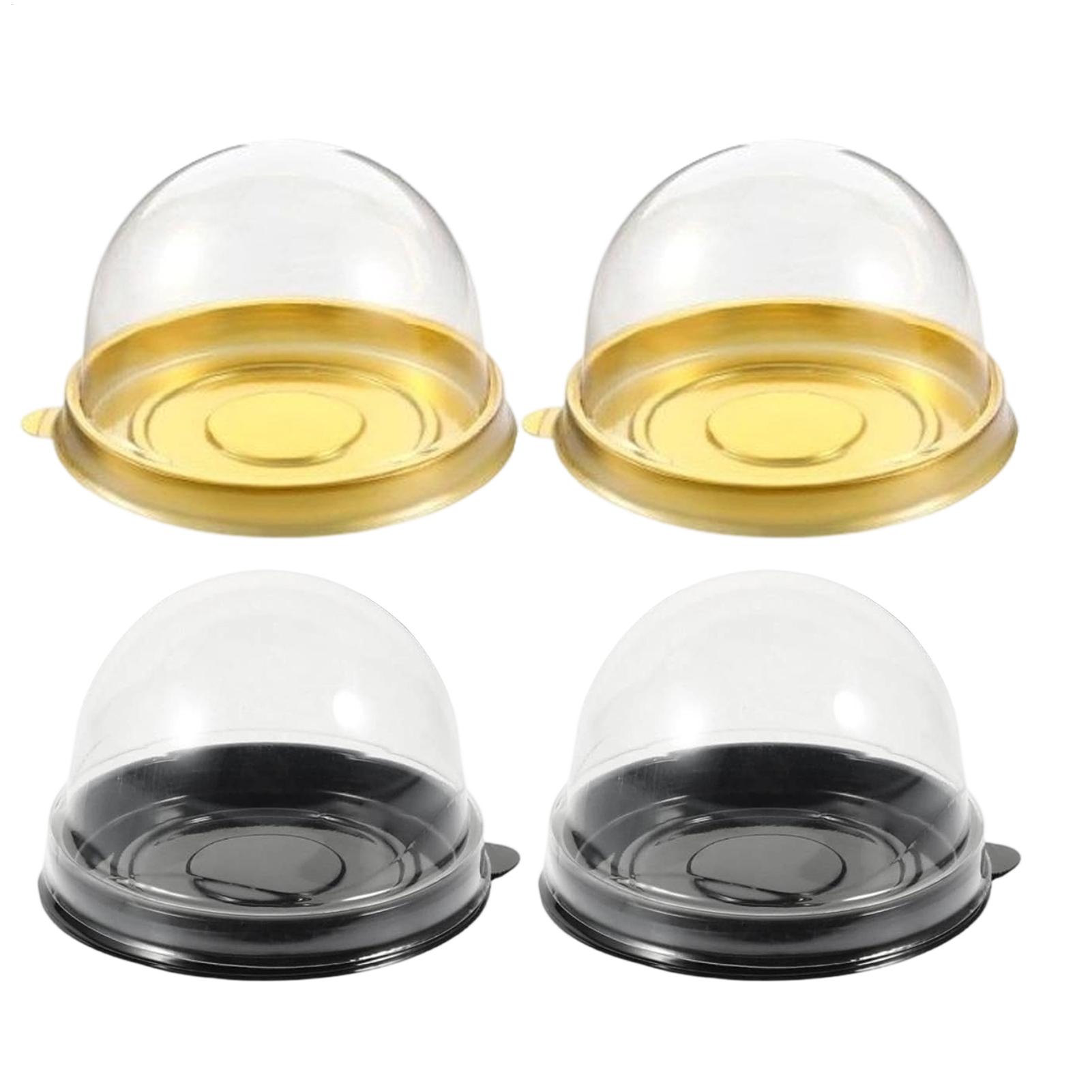 Cupcake Boxes 50pcs Clear Plas - Plastic Dome Clear บทวิจารณ์และราคา