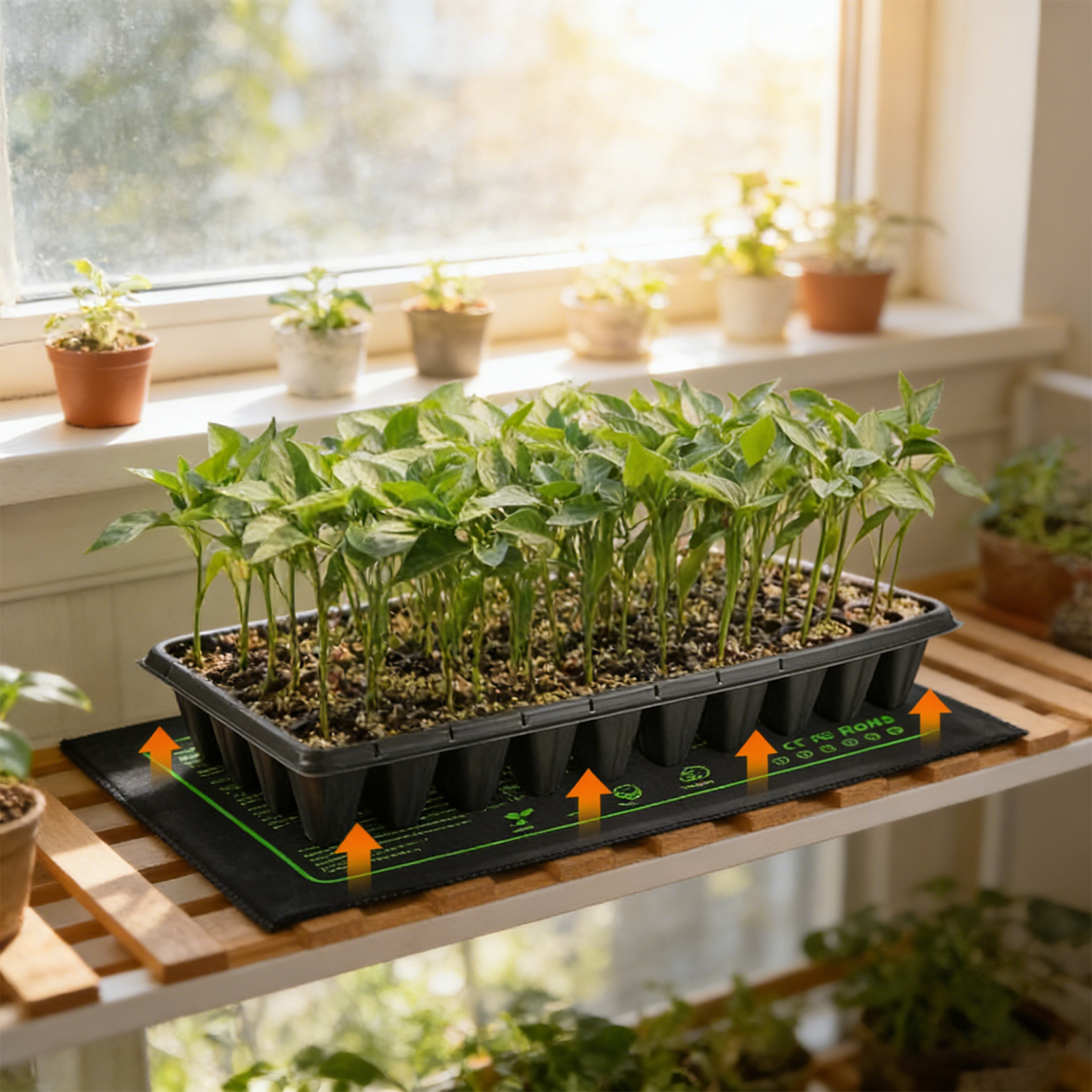 Waterproof Seedling Heat Mat 1 - Heat Mat Seedling บทวิจารณ์และราคา